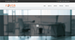 Desktop Screenshot of fovea.in